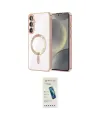 ieg™ Galaxy A57 5G Kılıf Nova Işık Özel Seri - Şeffaf Pasifik Cam Ekran Koruyucu