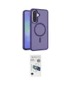 ieg™ Galaxy A57 5G Kılıf Siluet Minimal Prime - Şeffaf 3D Antistatik Seramik Nano Ekran Koruyucu