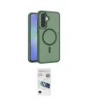 ieg™ Galaxy A57 5G Kılıf Siluet Minimal Prime - Şeffaf 3D Antistatik Seramik Nano Ekran Koruyucu