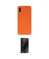 ieg™ Galaxy A70 Kılıf Ahenk Serisi - Siyah 3D Antistatik Hayalet Cam Ekran Koruyucu