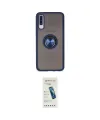 ieg™ Galaxy A70 Kılıf Yörünge Çizgi - Şeffaf Pasifik Cam Ekran Koruyucu