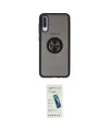 ieg™ Galaxy A70 Kılıf Yörünge Çizgi - Şeffaf Pasifik Cam Ekran Koruyucu
