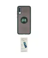ieg™ Galaxy A70 Kılıf Yörünge Çizgi - Şeffaf Pasifik Cam Ekran Koruyucu