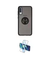 ieg™ Galaxy A70 Kılıf Yörünge Çizgi - Siyah 3D Antistatik Cam Ekran Koruyucu