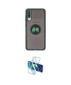 ieg™ Galaxy A70 Kılıf Yörünge Çizgi - Siyah 3D Antistatik Cam Ekran Koruyucu