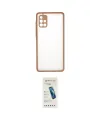 ieg™ Galaxy A71 Kılıf Ahenk Çizgi Serisi - Şeffaf Pasifik Cam Ekran Koruyucu