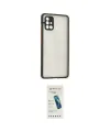 ieg™ Galaxy A71 Kılıf Ahenk Çizgi Serisi - Şeffaf Pasifik Cam Ekran Koruyucu