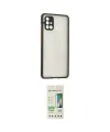ieg™ Galaxy A71 Kılıf Ahenk Çizgi Serisi - Siyah 20D Premium Cam Ekran Koruyucu