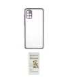 ieg™ Galaxy A71 Kılıf Ahenk Çizgi Serisi - Siyah Mat Seramik Nano Ekran Koruyucu