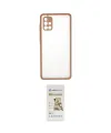 ieg™ Galaxy A71 Kılıf Ahenk Çizgi Serisi - Siyah Mat Seramik Nano Ekran Koruyucu