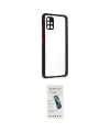 ieg™ Galaxy A71 Kılıf Nova Asil Özel Seri - Şeffaf Pasifik Cam Ekran Koruyucu
