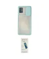 ieg™ Galaxy A71 Kılıf Vadi Çizgi - Şeffaf Pasifik Cam Ekran Koruyucu