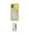 ieg™ Galaxy A71 Kılıf Vadi Çizgi - Siyah 20D Premium Cam Ekran Koruyucu