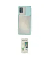 ieg™ Galaxy A71 Kılıf Vadi Çizgi - Siyah 20D Premium Cam Ekran Koruyucu