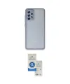 ieg™ Galaxy A72 Kılıf Ahenk Çizgi Serisi - Şeffaf Royal Nano Ekran Koruyucu