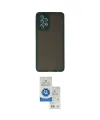 ieg™ Galaxy A72 Kılıf Ahenk Çizgi Serisi - Şeffaf Royal Nano Ekran Koruyucu