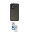 ieg™ Galaxy A72 Kılıf Ahenk Çizgi Serisi - Şeffaf Royal Nano Ekran Koruyucu