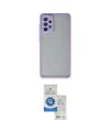 ieg™ Galaxy A72 Kılıf Ahenk Çizgi Serisi - Şeffaf Royal Nano Ekran Koruyucu