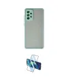 ieg™ Galaxy A72 Kılıf Ahenk Çizgi Serisi - Siyah 3D Antistatik Cam Ekran Koruyucu