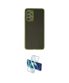 ieg™ Galaxy A72 Kılıf Ahenk Çizgi Serisi - Siyah 3D Antistatik Cam Ekran Koruyucu
