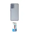 ieg™ Galaxy A72 Kılıf Ahenk Çizgi Serisi - Siyah 5D Eko Cam Ekran Koruyucu