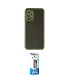 ieg™ Galaxy A72 Kılıf Ahenk Çizgi Serisi - Siyah 5D Eko Cam Ekran Koruyucu