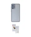 ieg™ Galaxy A72 Kılıf Ahenk Çizgi Serisi - Siyah Seramik Nano Ekran Koruyucu