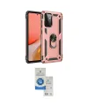 ieg™ Galaxy A72 Kılıf Ahenk Klasik Koleksiyonu - Şeffaf Royal Nano Ekran Koruyucu