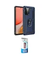 ieg™ Galaxy A72 Kılıf Ahenk Klasik Koleksiyonu - Siyah 5D Eko Cam Ekran Koruyucu