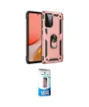 ieg™ Galaxy A72 Kılıf Ahenk Klasik Koleksiyonu - Siyah 5D Eko Cam Ekran Koruyucu