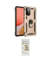 ieg™ Galaxy A72 Kılıf Ahenk Klasik Koleksiyonu - Siyah Mat Seramik Nano Ekran Koruyucu
