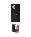 ieg™ Galaxy A72 Kılıf Ahenk Klasik - Siyah 3D Antistatik Mat Seramik Nano Ekran Koruyucu