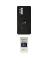 ieg™ Galaxy A72 Kılıf Ahenk Klasik - Siyah 5D Hayalet Cam Ekran Koruyucu