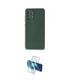 ieg™ Galaxy A72 Kılıf Ahenk Serisi - Siyah 3D Antistatik Seramik Nano Ekran Koruyucu