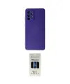 ieg™ Galaxy A72 Kılıf Ahenk Serisi - Siyah 5D Hayalet Cam Ekran Koruyucu