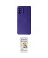 ieg™ Galaxy A72 Kılıf Ahenk Serisi - Siyah Mat Seramik Nano Ekran Koruyucu