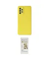 ieg™ Galaxy A72 Kılıf Ahenk Serisi - Siyah Mat Seramik Nano Ekran Koruyucu