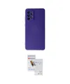ieg™ Galaxy A72 Kılıf Ahenk Serisi - Siyah Seramik Nano Ekran Koruyucu