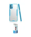 ieg™ Galaxy A72 Kılıf Atlas Asil Serisi - Siyah 5D Eko Cam Ekran Koruyucu
