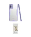 ieg™ Galaxy A72 Kılıf Atlas Asil Serisi - Siyah Mat Seramik Nano Ekran Koruyucu