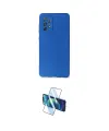 ieg™ Galaxy A72 Kılıf Kozmos Yansıma Özel Seri - Siyah 3D Antistatik Seramik Nano Ekran Koruyucu