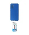 ieg™ Galaxy A72 Kılıf Kozmos Yansıma Özel Seri - Siyah 5D Eko Cam Ekran Koruyucu