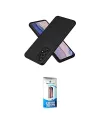 ieg™ Galaxy A72 Kılıf Kozmos Yansıma Özel Seri - Siyah 5D Eko Cam Ekran Koruyucu