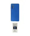 ieg™ Galaxy A72 Kılıf Kozmos Yansıma Özel Seri - Siyah 5D Hayalet Cam Ekran Koruyucu
