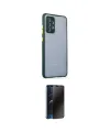 ieg™ Galaxy A72 Kılıf Nova Asil Özel Seri - Siyah 3D Antistatik Hayalet Cam Ekran Koruyucu