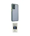 ieg™ Galaxy A72 Kılıf Nova Asil Özel Seri - Siyah 5D Hayalet Cam Ekran Koruyucu