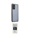 ieg™ Galaxy A72 Kılıf Nova Asil Özel Seri - Siyah 5D Hayalet Cam Ekran Koruyucu