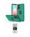 ieg™ Galaxy A72 Kılıf Odak Form Prime - Siyah 5D Hayalet Cam Ekran Koruyucu