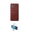 ieg™ Galaxy A72 Kılıf Vadi Çizgi Prime - Siyah 3D Antistatik Seramik Nano Ekran Koruyucu