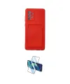 ieg™ Galaxy A72 Kılıf Vadi Çizgi Prime - Siyah 3D Antistatik Seramik Nano Ekran Koruyucu